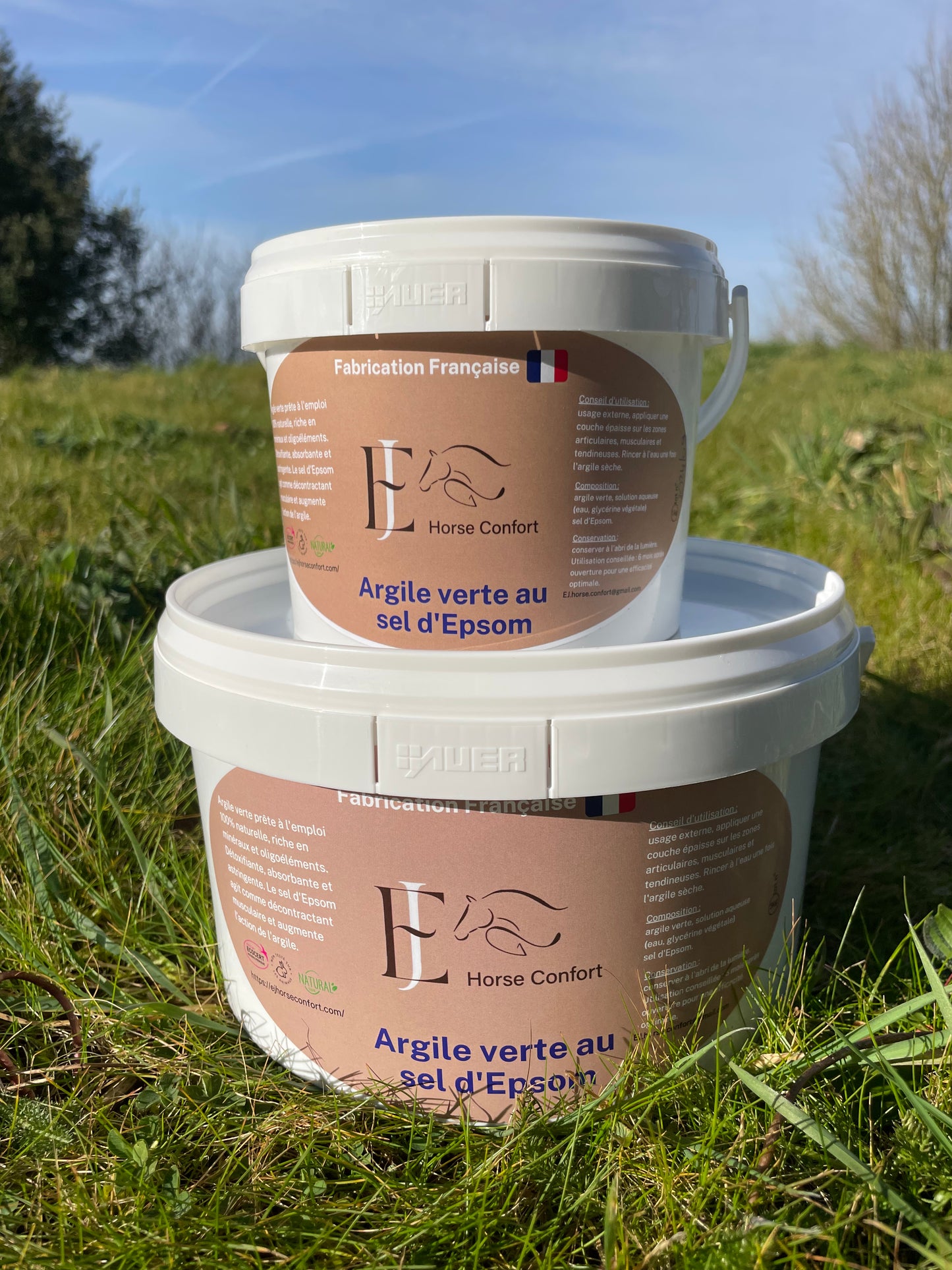 Argile verte au sel d'Epsom