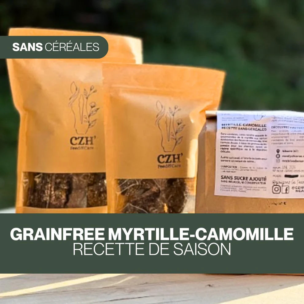 GrainFree Myrtille Camomille